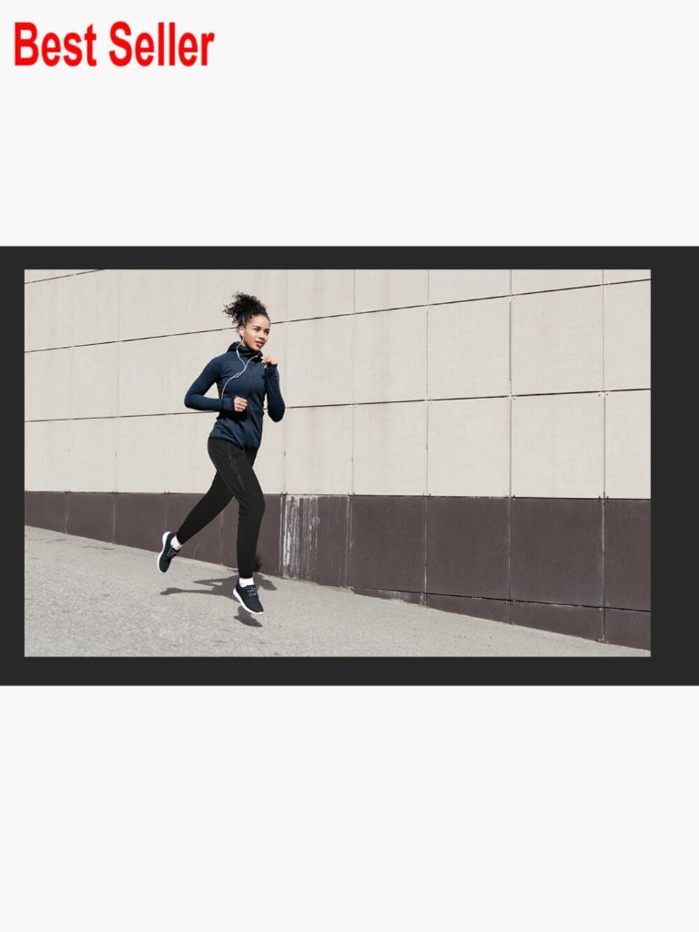 Women's Joggers Quick Dry Lightweight Workout Pants with Zipper Pockets - Picture 7 of 7